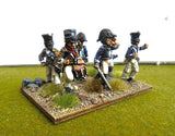 Baden Infantry in Shako - Command Group