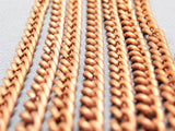 - (60cm) Copper Curb Chain 4x3mm